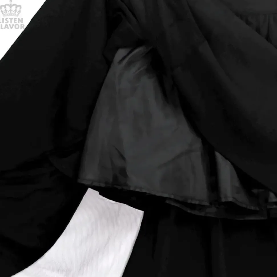 LISTEN FLAVOR Tulle Layered Long Skirt