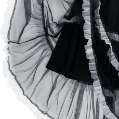 LISTEN FLAVOR Tulle Tiered Skirt