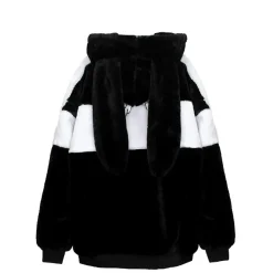 LISTEN FLAVOR Usamimi Angel Fur Blouson