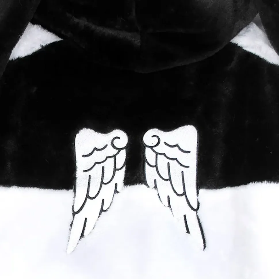 LISTEN FLAVOR Usamimi Angel Fur Blouson