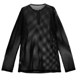 LISTEN FLAVOR Useful Mesh Long Sleeve T-Shirt