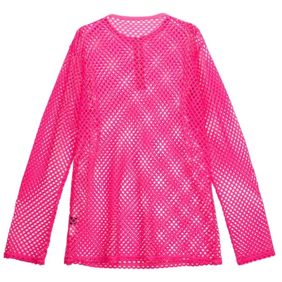 LISTEN FLAVOR Useful Mesh Long Sleeve T-Shirt