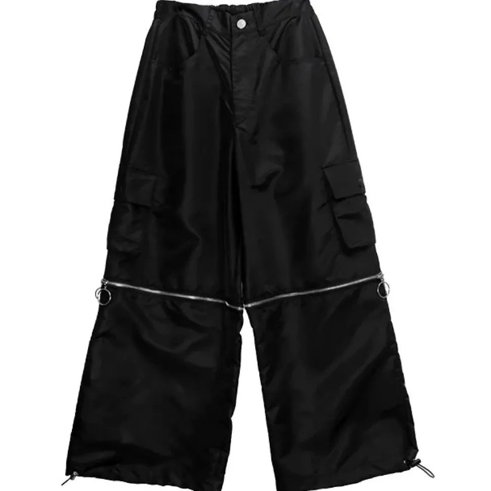 LISTEN FLAVOR 2-Way Nylon Pants