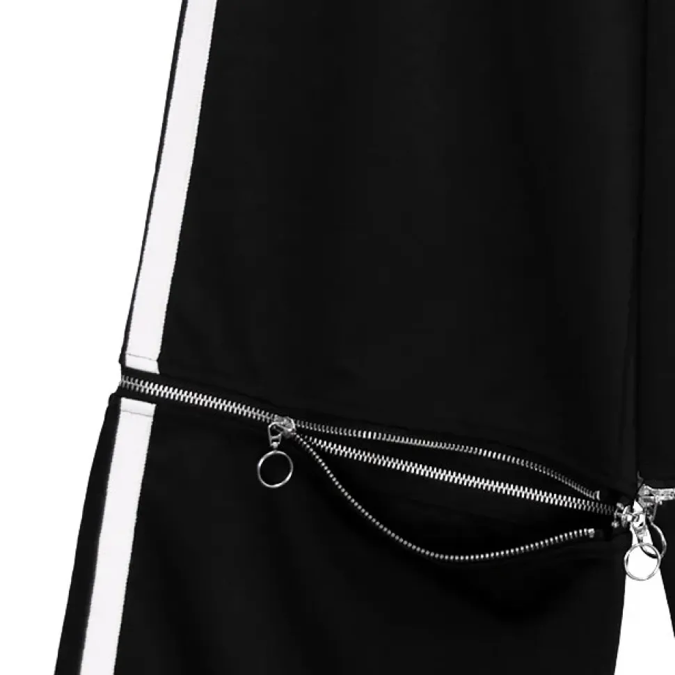 LISTEN FLAVOR 2-Way Side Line Jersey Pants