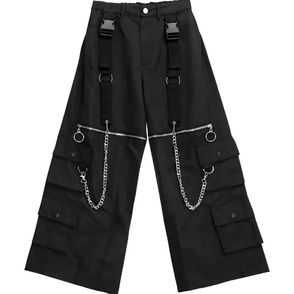 LISTEN FLAVOR Wide Pants w/ Strap