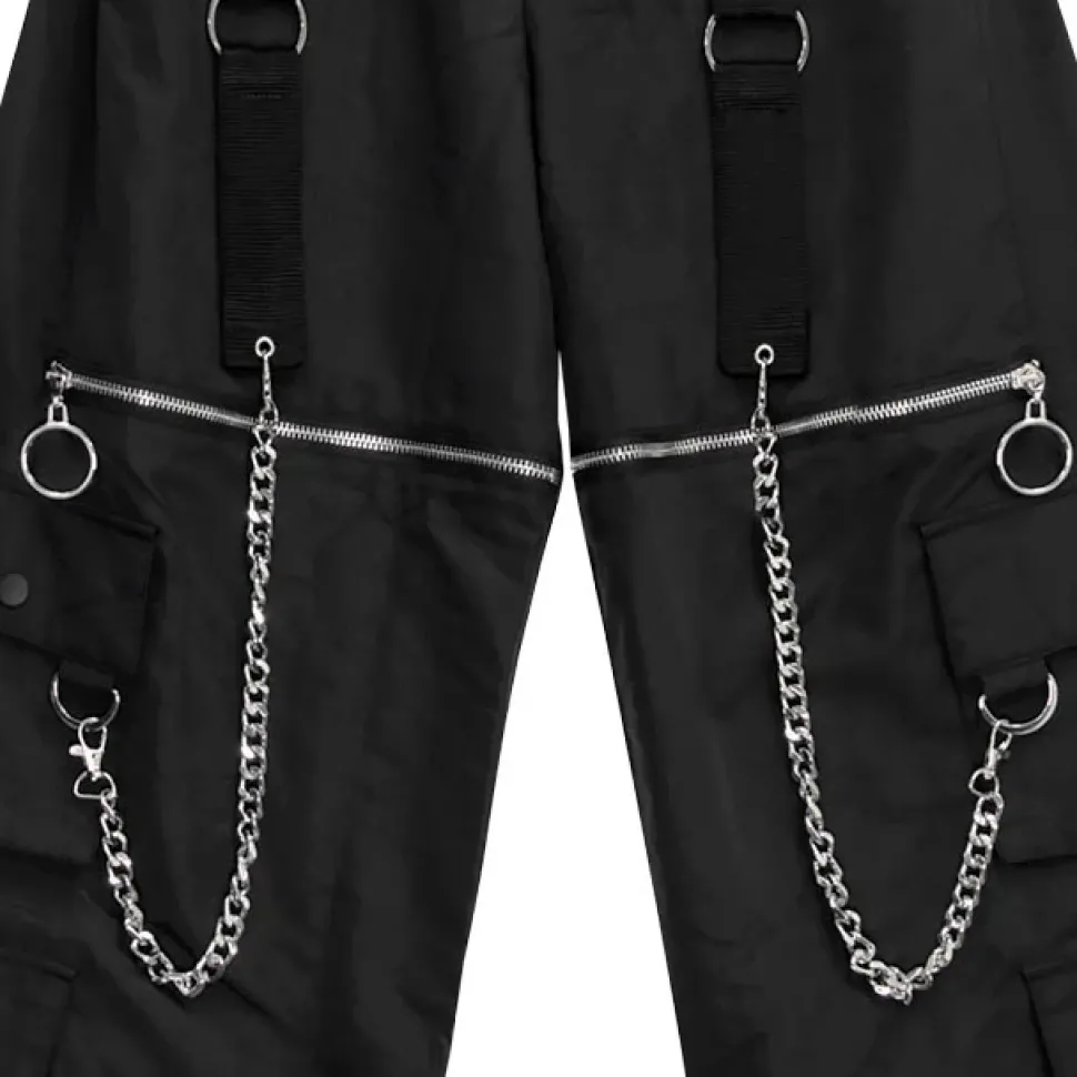 LISTEN FLAVOR Wide Pants w/ Strap