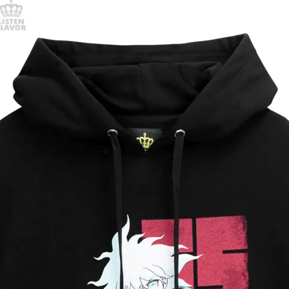 LISTEN FLAVOR x Danganronpa Nagito Komaeda's Madness Hoodie