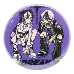 LISTEN FLAVOR x Kaibashira Shoulder Zip Hoodie Black