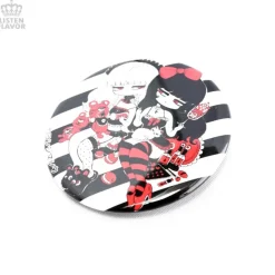 LISTEN FLAVOR x Shiu Yoshijima Poison Lily Collab Pin Badge
