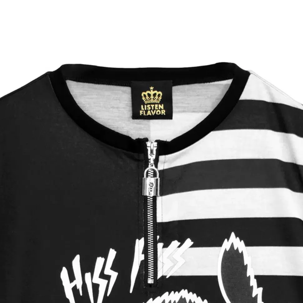 LISTEN FLAVOR Yannoka Cat Battle Stance Pullover