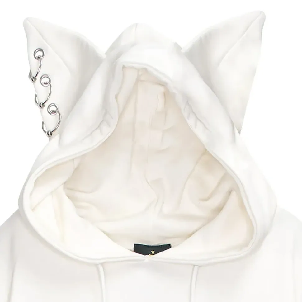 LISTEN FLAVOR Yannoka Step Nekomimi Hoodie
