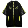 LISTEN FLAVOR Yin-Yang China Mesh Jersey Hoodie