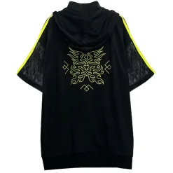 LISTEN FLAVOR Yin-Yang China Mesh Jersey Hoodie