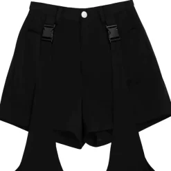 LISTEN FLAVOR Zettai Ryoiki Buckle 2-Way Pants