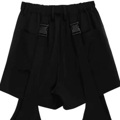 LISTEN FLAVOR Zettai Ryoiki Buckle 2-Way Pants