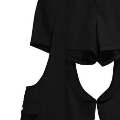 LISTEN FLAVOR Zettai Ryoiki Buckle 2-Way Pants