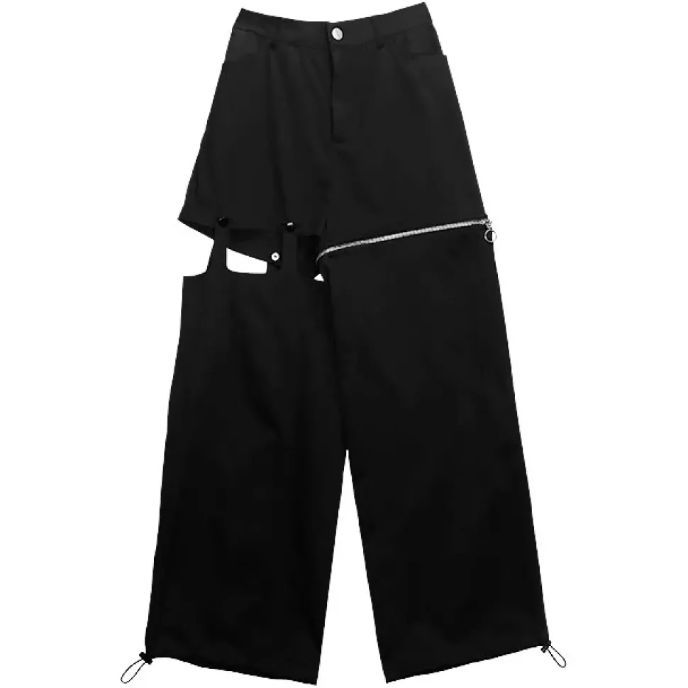 LISTEN FLAVOR Zettai Ryoiki 2-Way Detachable Pants