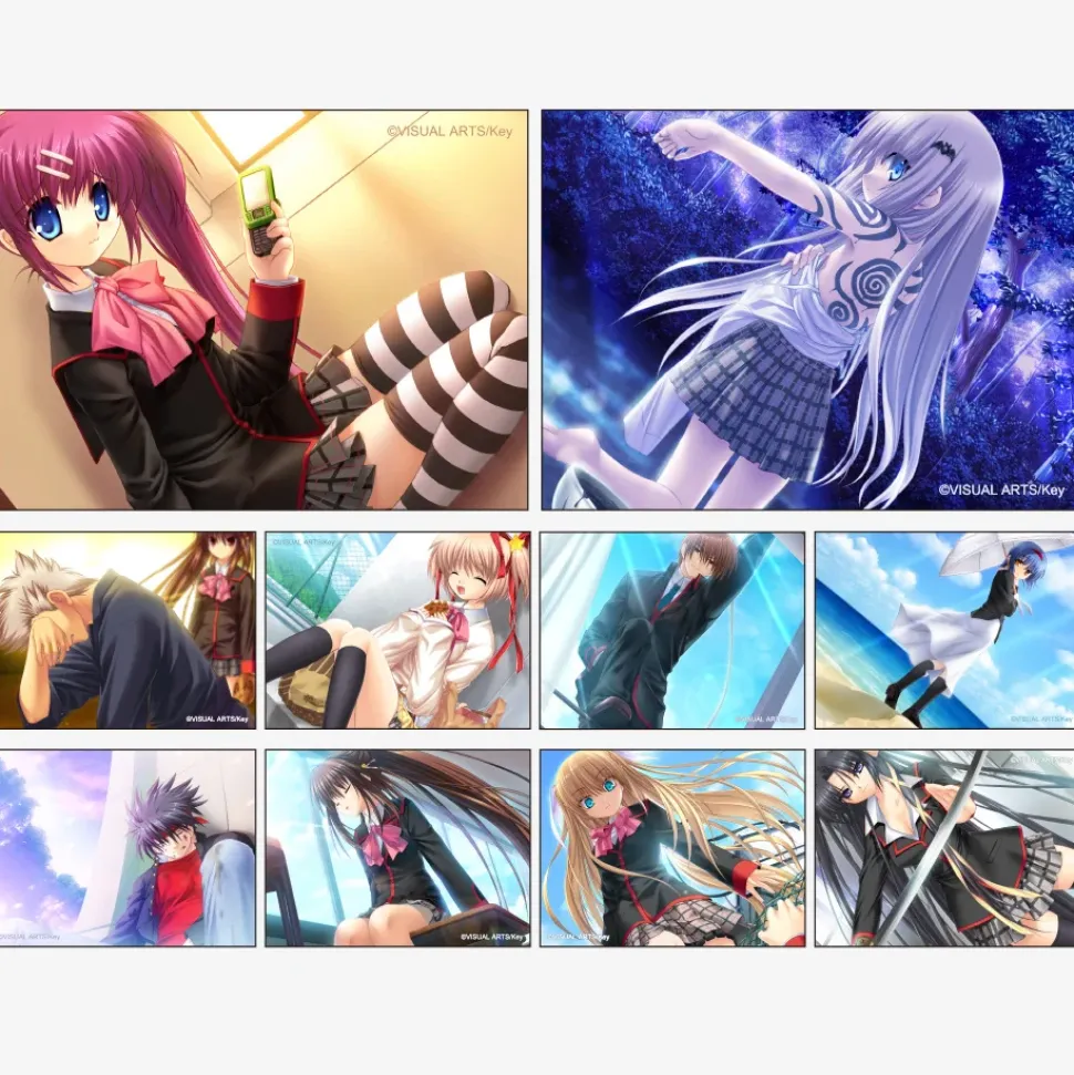 Little Busters! Mini Art Board Collection