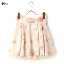 LIZ LISA Bouquet Pattern Sukapan Skirt