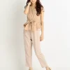 LIZ LISA Check Pattern Jumpsuit