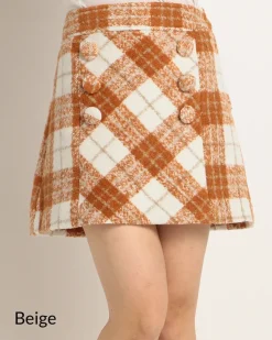 LIZ LISA Classic Plaid Skirt