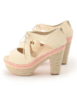 LIZ LISA Colorful Jute Sandals