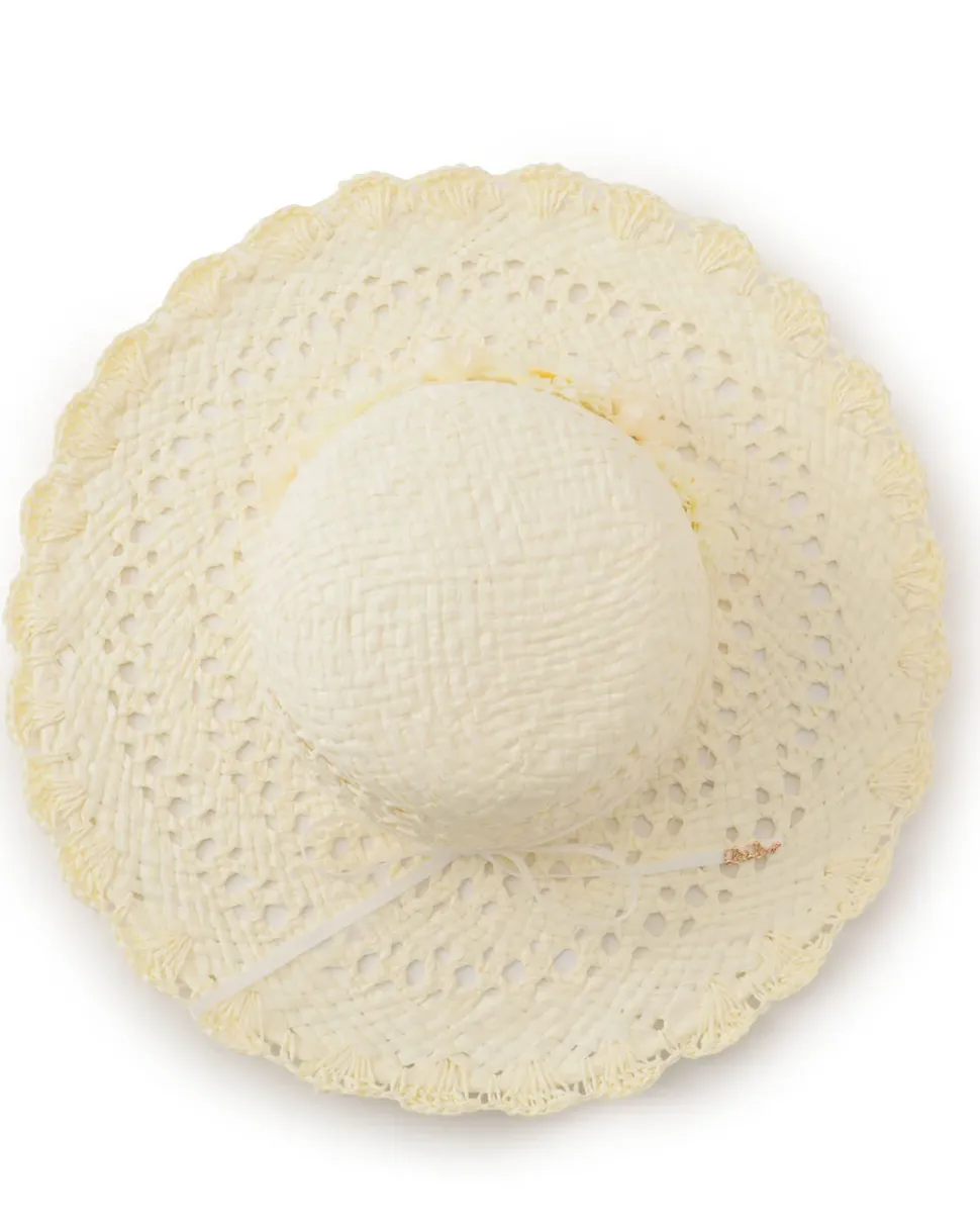 LIZ LISA Corsage Straw Hat