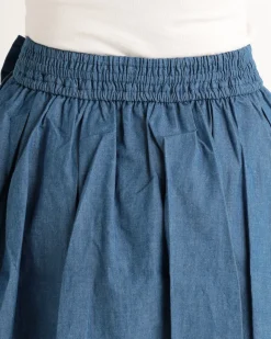 LIZ LISA Dungaree Scallop Short Pants