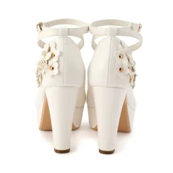 LIZ LISA Flower Motif Pumps