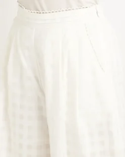 LIZ LISA Fruit Embroidered Gaucho Pants