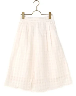 LIZ LISA Fruit Embroidered Gaucho Pants