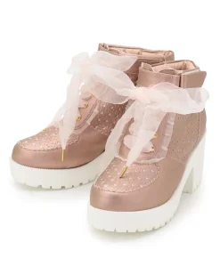 LIZ LISA Heart Cut-Out Sneakers