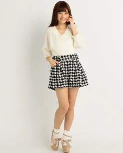 LIZ LISA Houndstooth Culottes