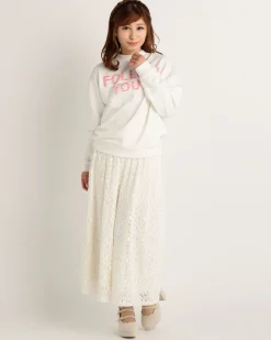 LIZ LISA Lacy Gaucho Pants