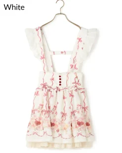 LIZ LISA Rose Ribbon Skirt