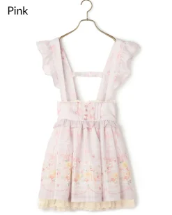 LIZ LISA Rose Ribbon Skirt