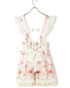 LIZ LISA Rose Ribbon Skirt