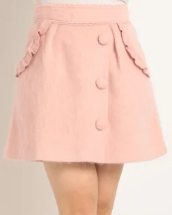 LIZ LISA Ruffle Pocket Skirt