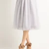 LIZ LISA Tulle Midi Skirt