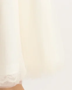 LIZ LISA Tulle Midi Skirt