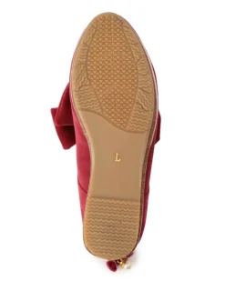 LIZ LISA Wooden Heel Suede Platforms