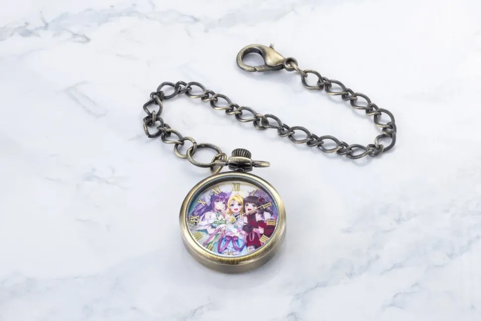 Love Live! Days 5th Anniversary Love Live! Series Pocket Watch Eli & Dia & Kozue