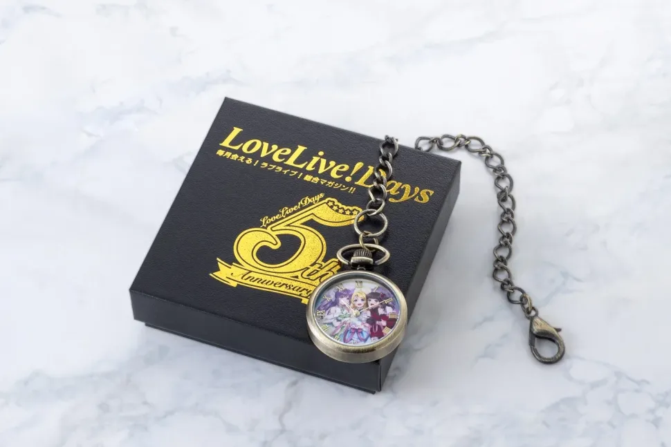Love Live! Days 5th Anniversary Love Live! Series Pocket Watch Eli & Dia & Kozue
