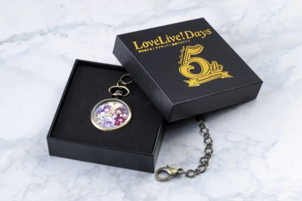 Love Live! Days 5th Anniversary Love Live! Series Pocket Watch Eli & Dia & Kozue
