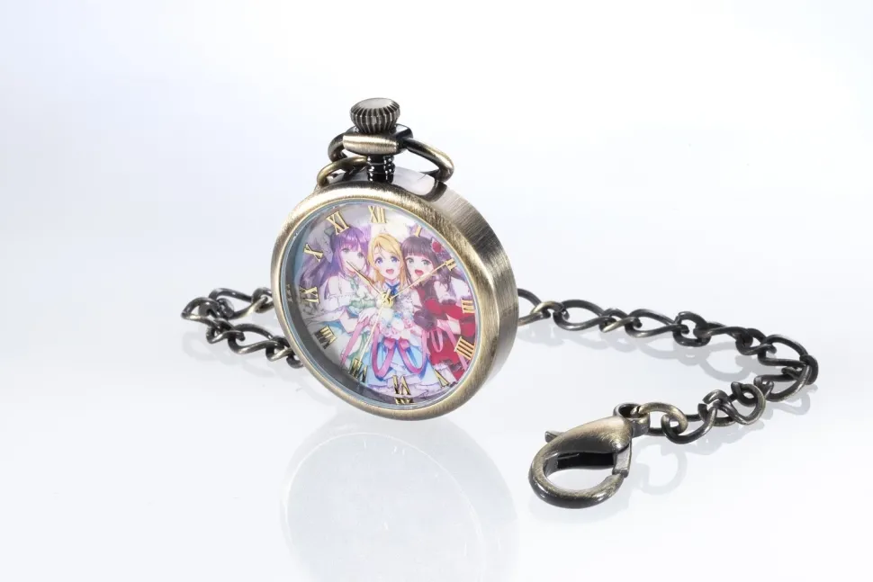 Love Live! Days 5th Anniversary Love Live! Series Pocket Watch Eli & Dia & Kozue
