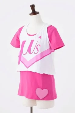 Love Live! Happy Maker! Kotori/Rin T-Shirt Cosplay Set