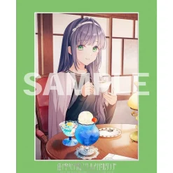 Love Live! Hasu no Sora Jogakuin School Idol Club Foil-stamped 104th Class Memorial Chara Fine Mat Ver.Connect Girls