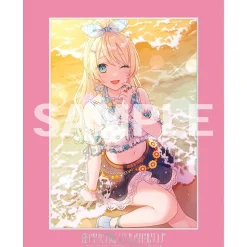 Love Live! Hasu no Sora Jogakuin School Idol Club Foil-stamped 104th Class Memorial Chara Fine Mat Ver.Connect Girls