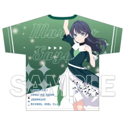 Love Live! Hasu no Sora Jogakuin School Idol Club Full Graphic T-Shirt Ver. Suirinbu Sayaka Murano
