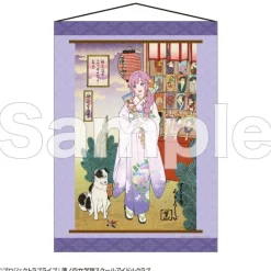 Love Live! Hasu no Sora Jogakuin School Idol Club Hanging Scroll Style Tapestry Hime Anyoji: Kaga Yuzen Collaboration Card Ver.